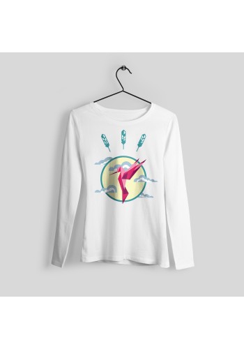 Pull imprimé ours brun