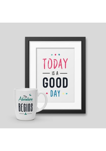 Pack Mug + Affiche encadrée